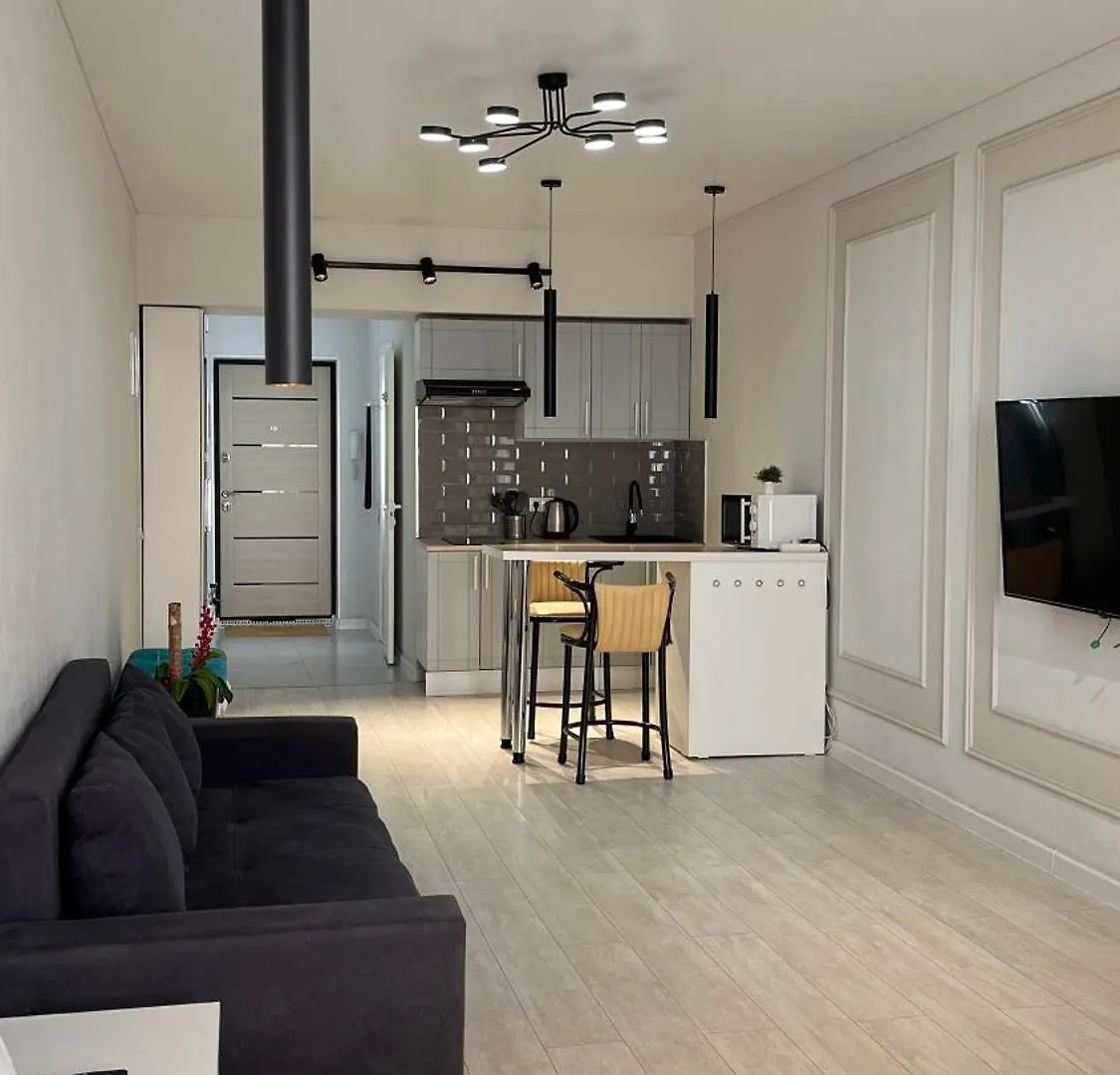 Комфортная Студия В Золотом Квадрате Галматы Apartment Almaty